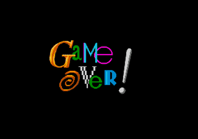 Wild Woody - Screenshot - Game Over Image