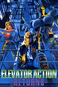 Elevator Action Returns - Fanart - Box - Front