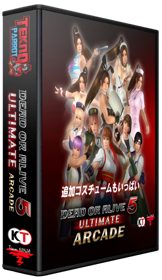 Dead or Alive 5 Ultimate: Arcade - Box - 3D