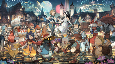 Final Fantasy IX - Fanart - Background