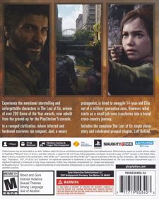 The Last of Us: Part I - Box - Back
