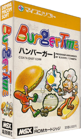 BurgerTime - Box - 3D Image