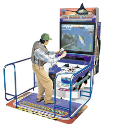 Sega Marine Fishing - Arcade - Cabinet Image