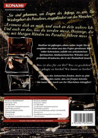Silent Hill 3 - Box - Back