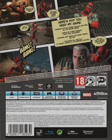 Deadpool - Box - Back