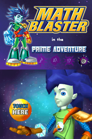 Math Blaster in the Prime Adventure - Screenshot - Game Title