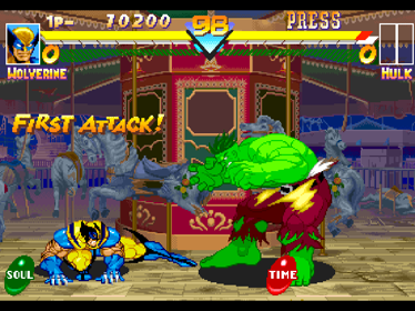 Marvel Super Heroes - Screenshot - Gameplay Image