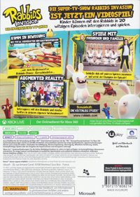 Rabbids Invasion : The Interactive TV Show - Box - Back