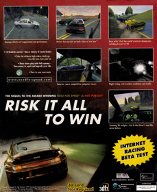 Need for Speed: High Stakes - Box - Back Image