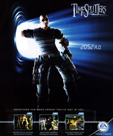 TimeSplitters: Future Perfect - Advertisement Flyer - Front