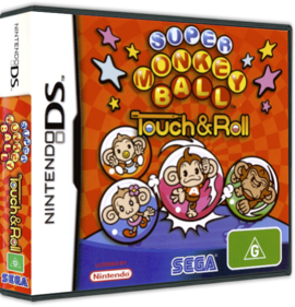 Super Monkey Ball: Touch & Roll - Box - 3D