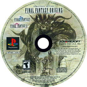 Final Fantasy Origins - Disc Image