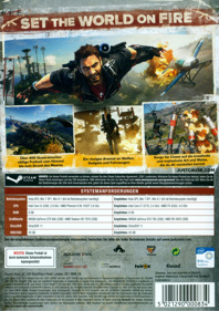 Just Cause 3 - Box - Back