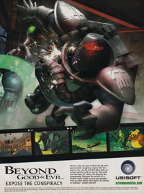 Beyond Good & Evil - Advertisement Flyer - Front
