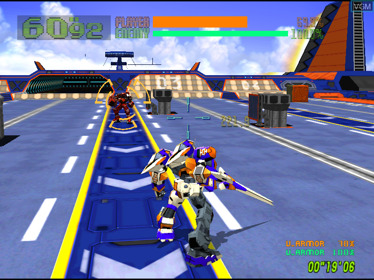 Virtual On 2: Oratorio Tangram - Screenshot - Gameplay