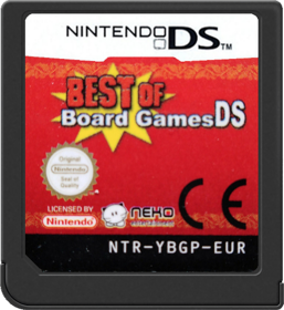 Best of Board Games DS - Cart - Front Image