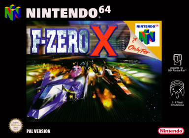 F-Zero X - Box - Front Image