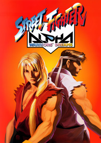 Street Fighter Alpha - Fanart - Box - Front