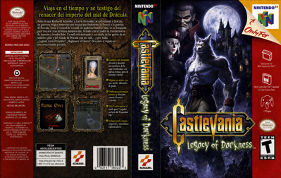 Castlevania: Legacy of Darkness - Fanart - Box - Front