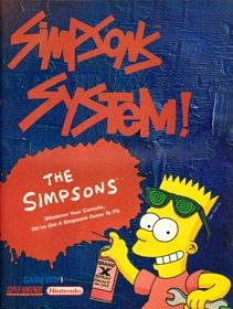 The Simpsons: Bart vs. the World - Advertisement Flyer - Front