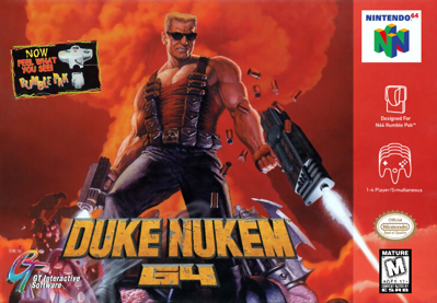 Duke Nukem 64 - Box - Front - Reconstructed