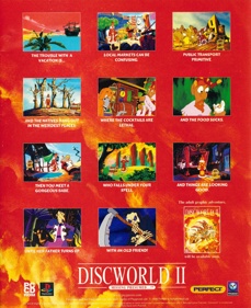 Discworld II: Mortality Bytes! - Advertisement Flyer - Front