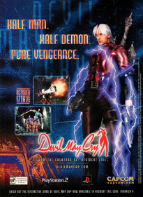 Devil May Cry - Advertisement Flyer - Front