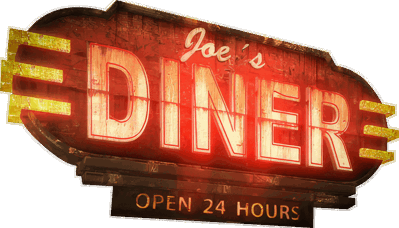 Joe's Diner - Clear Logo