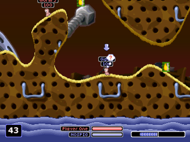 Worms Armageddon - Screenshot - Gameplay