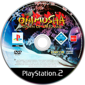 Onimusha: Dawn of Dreams - Disc Image