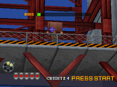 Virtua Cop 2 - Screenshot - Gameplay