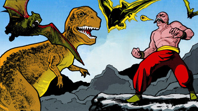 Karnov - Fanart - Background