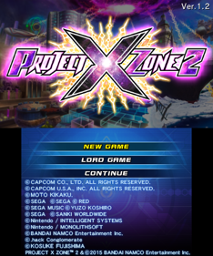 Project X Zone 2 - Screenshot - Game Title