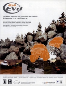4x4 Evo - Advertisement Flyer - Front