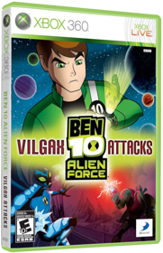 Ben 10: Alien Force: Vilgax Attacks - Box - 3D
