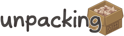 Unpacking - Clear Logo