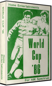 World Cup '86 - Box - 3D Image