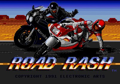 Road Rash - Screenshot - Game Title Image