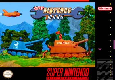 Super Famicom Wars - Box - Front - Reconstructed