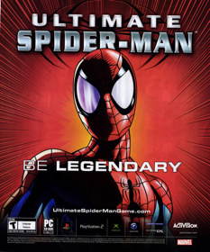 Ultimate Spider-Man - Advertisement Flyer - Front