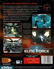 Star Trek: Voyager: Elite Force - Box - Back