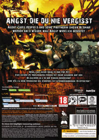 Resident Evil 5 - Box - Back