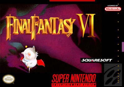 Final Fantasy III - Fanart - Box - Front