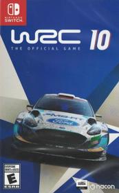 WRC 10: The Official Game - Box - Front