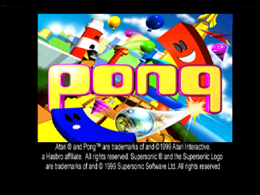 Pong: The Next Level - Screenshot - Game Title Image