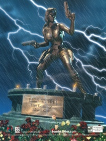 Tomb Raider Chronicles - Advertisement Flyer - Front