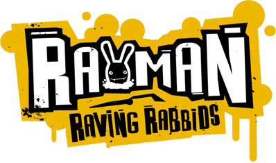 Rayman: Raving Rabbids - Clear Logo Image