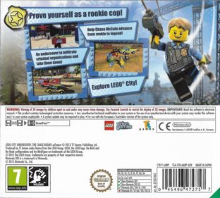 LEGO City Undercover: The Chase Begins - Box - Back Image