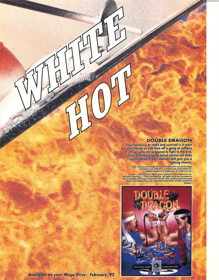 Double Dragon - Advertisement Flyer - Front