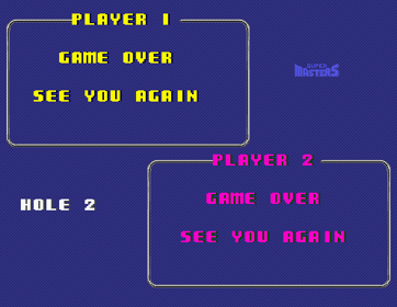 Super Masters - Screenshot - Game Over